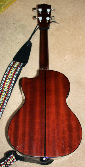 Kala tenor, back