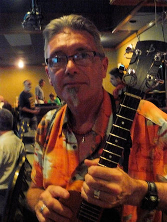 Ian at the Corktown jam, July 2010